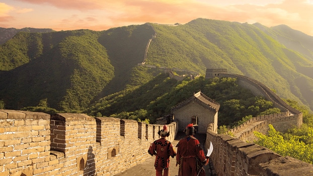 中国、万里の長城